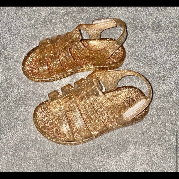 Bundle Lot of 3 Pairs of Toddler Baby Girls Jelly Jellies Sandals Shoes Sz. 5 - Picture 3 of 5